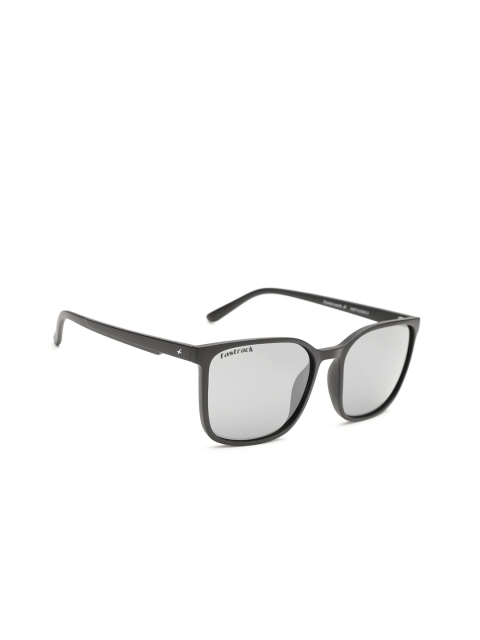 

Fastrack Men Mirrored Square Sunglasses P408BK2, Grey