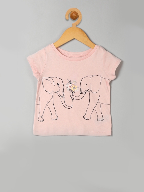 

GAP Toddler Girl Pink Graphic Short Sleeve T-shirt