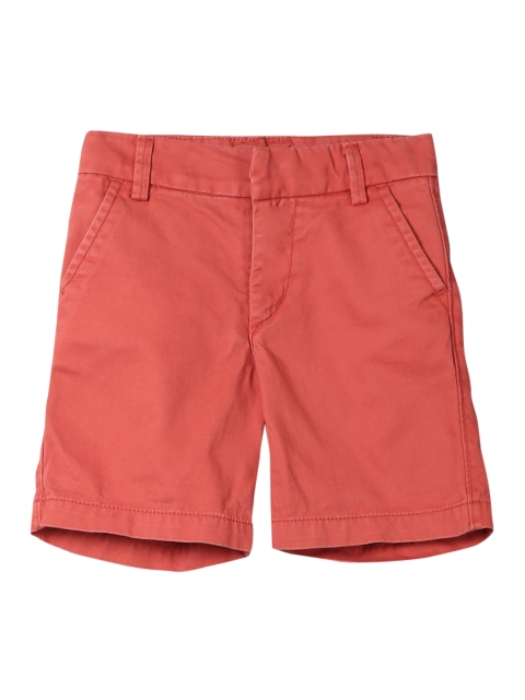 

GAP Toddler Boys Red Everyday Shorts In Twill