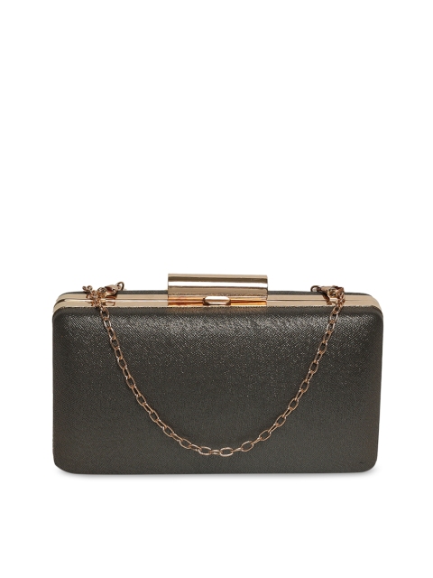 

Kazo Women Grey Solid Clutch