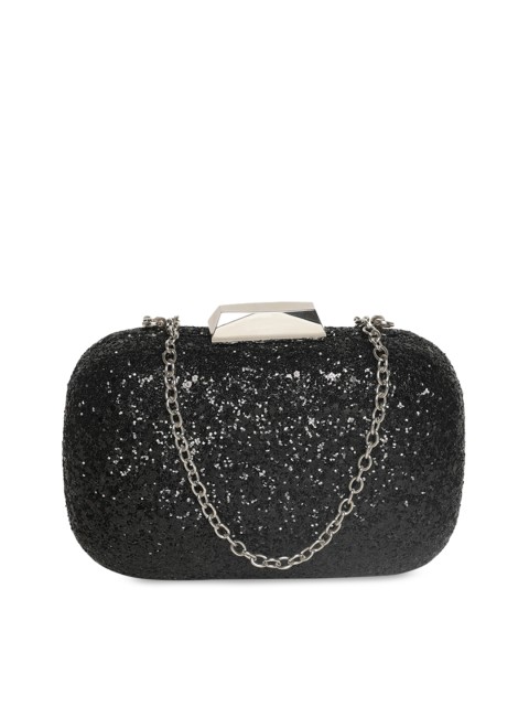 

Kazo Women Black Embellished Clutch