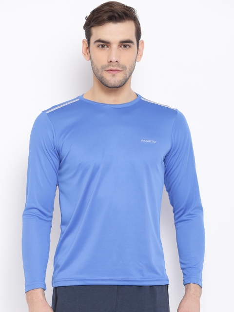 

Sweet Dreams Men Blue Solid Round Neck Lounge T-shirt MFT-192878