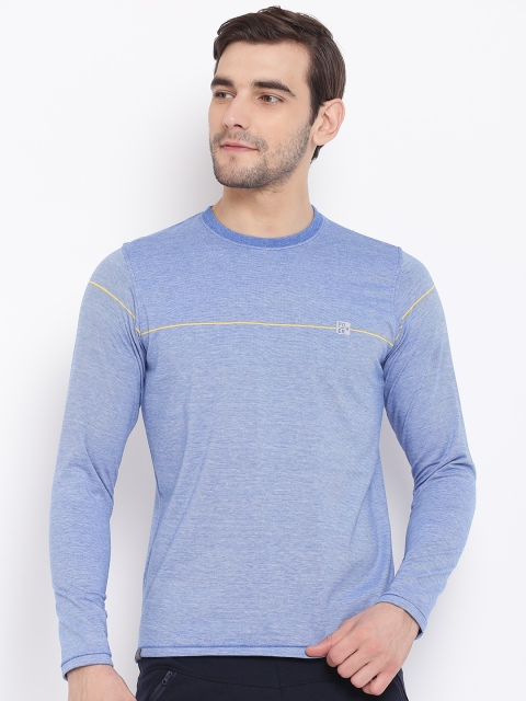 

Sweet Dreams Men Blue Solid Round Neck Lounge T-shirt MFT-171178