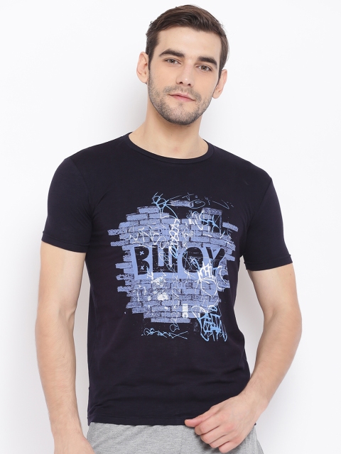 

Sweet Dreams Men Black Printed Lounge T-shirt MT-162078