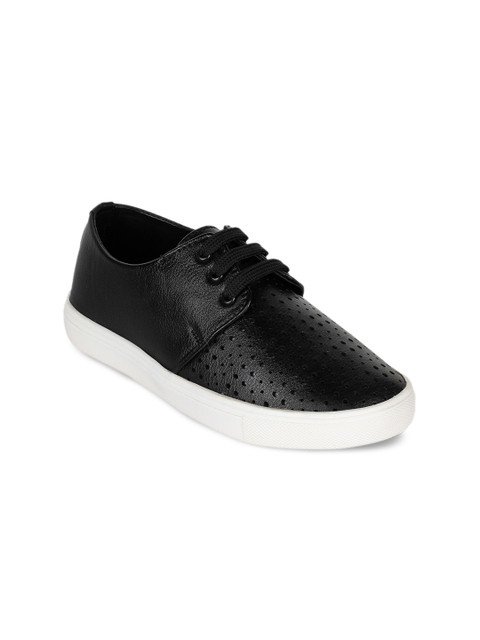 

Bruno Manetti Women Black Sneakers