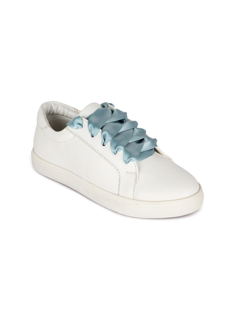 

Bruno Manetti Women White Sneakers