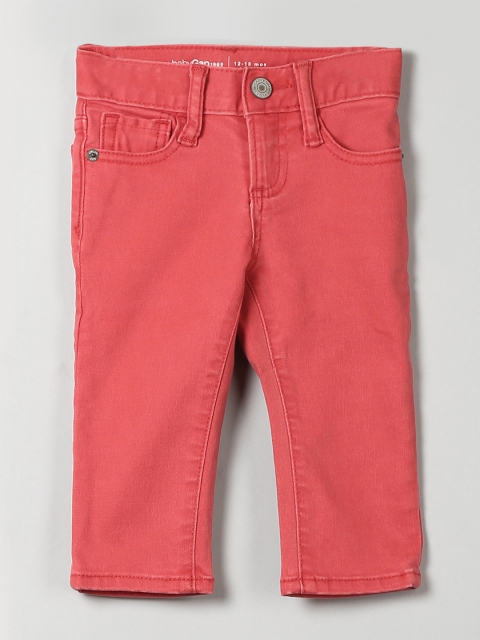 

GAP Toddler Boys Red Slim Fit Jeans In Fantastiflex