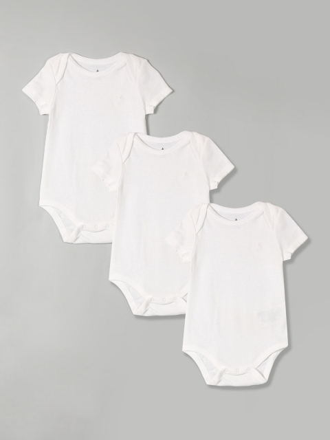 

GAP Girls Pack Of 3 Favorite Short-Sleeve Bodysuits, White
