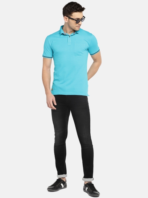 

Easies Men Black Slim Fit Mid-Rise Clean Look Stretchable Jeans