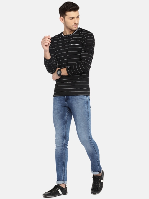 

Easies Men Blue Slim Fit Mid-Rise Clean Look Stretchable Jeans