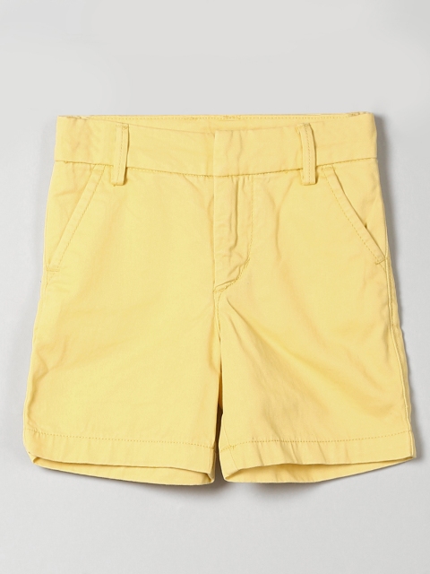 

GAP Toddler Boy 5" Yellow Everyday Shorts In Twill