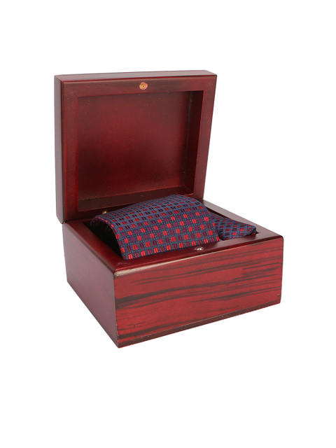 

Peter England Men Blue & Red Accessory Gift Set