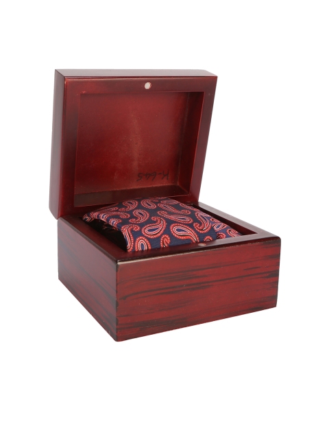 

Peter England Men Blue & Red Accessory Gift Set