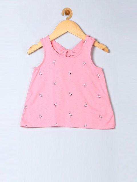 

GAP Girls Pink Printed Top
