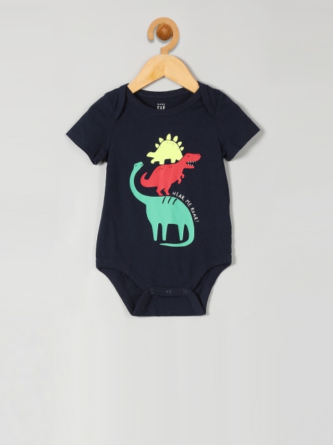 

GAP Girls Navy Blue Graphic Bodysuit