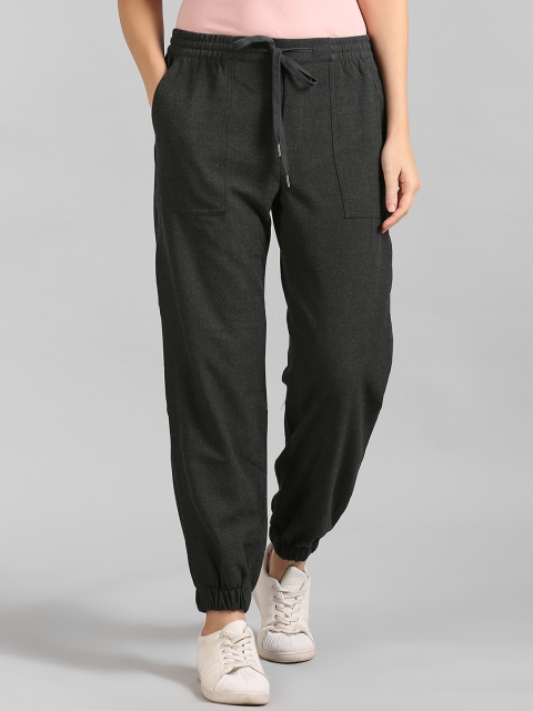 

GAP Women Grey Twill Utility Joggers