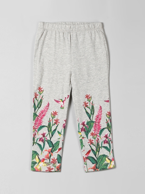 

GAP Girls Grey Print Crop Leggings