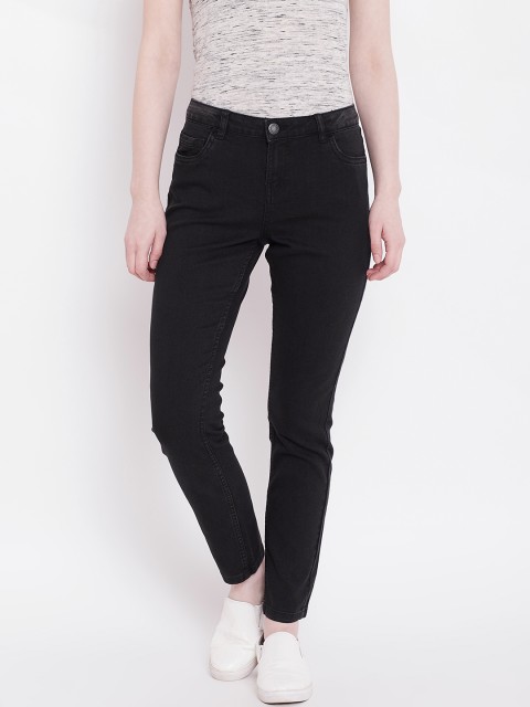 

OVS Women Black Skinny Fit Mid-Rise Clean Look Stretchable Jeans