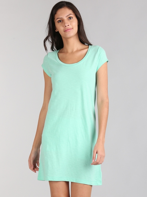 

GAP Women Slub T-Shirt Dress, Blue