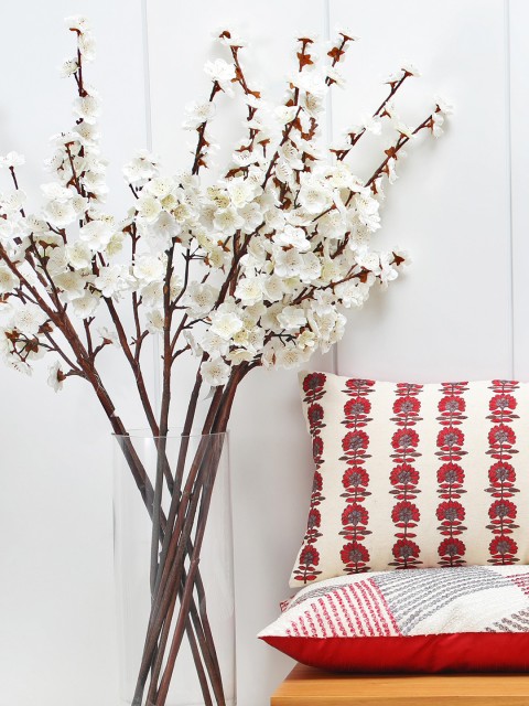 

Pure Home and Living Cream-Coloured & Brown Blossom Flower Stem