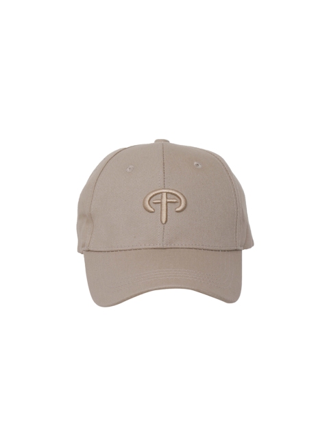 

FabSeasons Unisex Beige Solid Snapback Cap