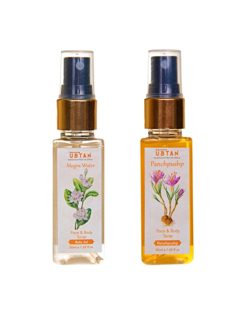 

Rejuvinating UBTAN Set of 2 Face and Body Toners, Yellow