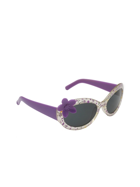 

Stoln Girls Oval Sunglasses SWSL0052, Black