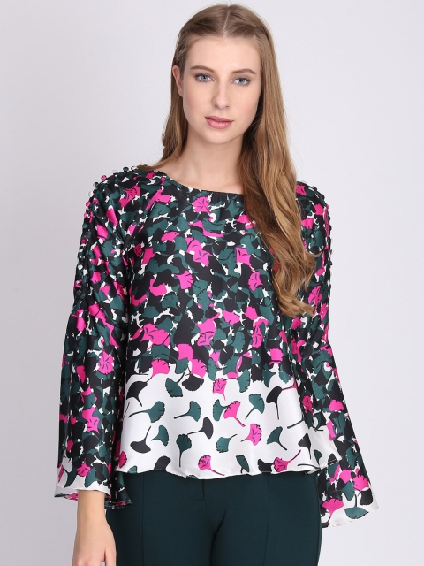 

NIZA Women Multicoloured Printed Top, Multi