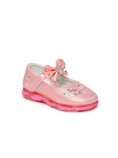 

Kittens Girls Pink Printed Synthetic Ballerinas
