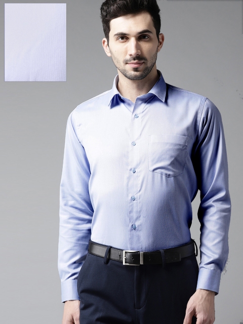 

DENNISON Men Blue Regular Fit Solid Formal Shirt