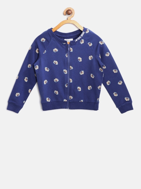 

Pepe Jeans Girls Blue Printed Sweatshirt