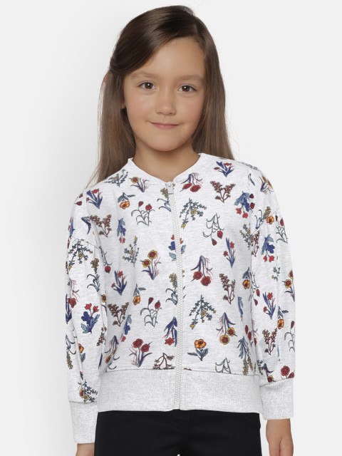 

Pepe Jeans Girls Grey Printed Sweatshirt