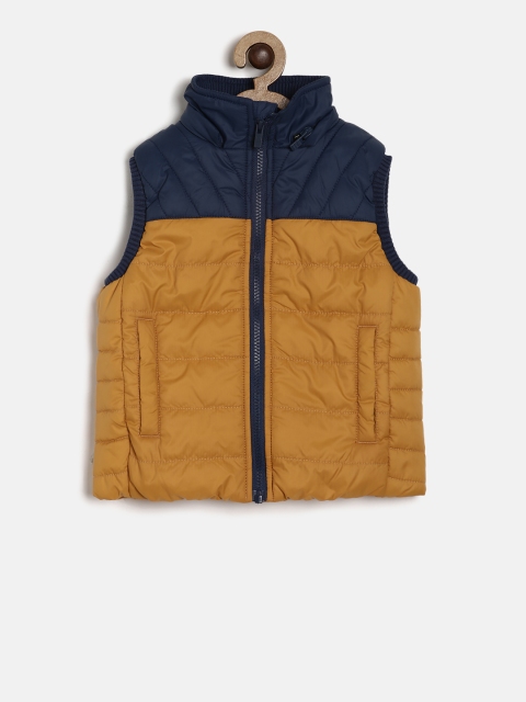 

Pepe Jeans Boys Yellow Colourblocked Puffer Jacket