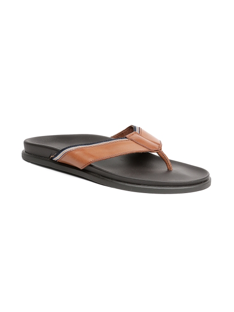 

ALDO Men Brown Solid Thong Flip-Flops