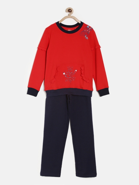 

Sweet Dreams Girls Red & Black Tracksuit