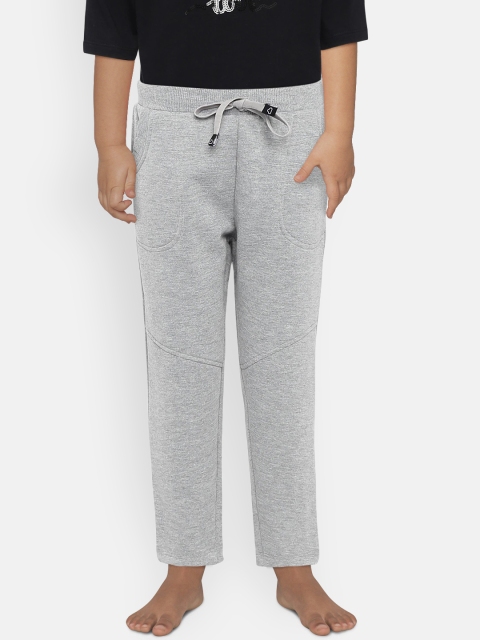 

Sweet Dreams Girls Grey Melange Solid Pyjamas GP-433278