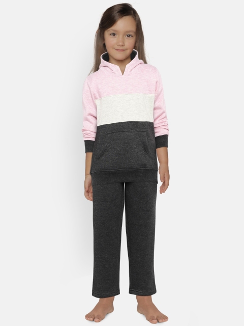 

Sweet Dreams Girls Pink and black Tracksuits