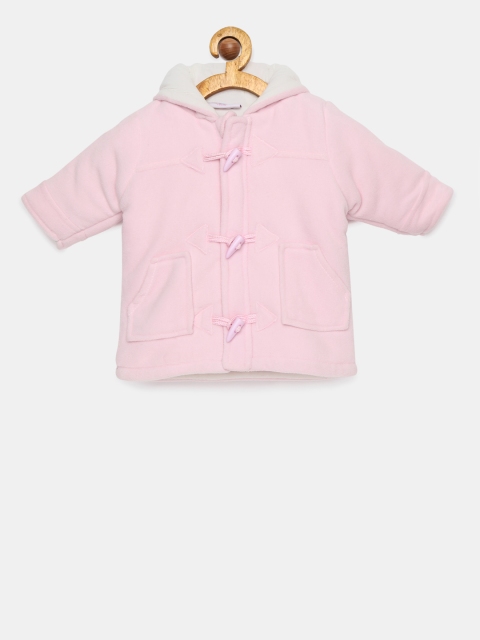 

Lily & Jack Girls Pink Solid Open Front Jacket