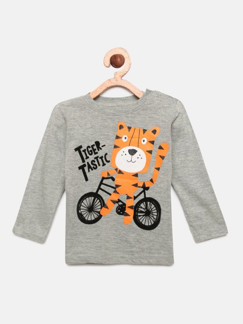 

Lily & Jack Boys Grey Printed Round Neck T-shirt