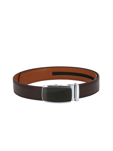 

Pacific Gold Men Brown Genuine Leather Solid Belt