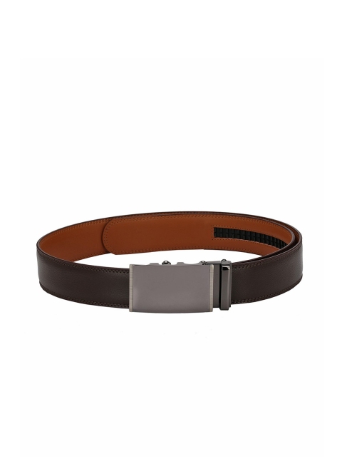 

Pacific Gold Men Brown Genuine Leather Solid Belt