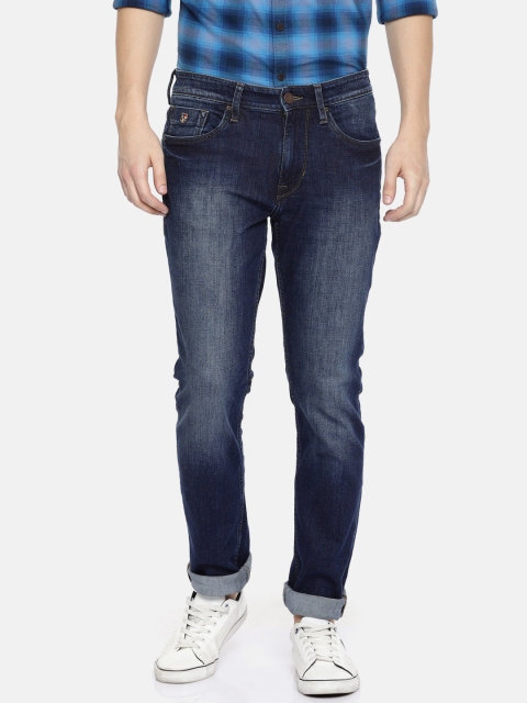 

U.S. Polo Assn. Denim Co. Men Blue Brandon Slim Tapered Fit Stretchable Jeans