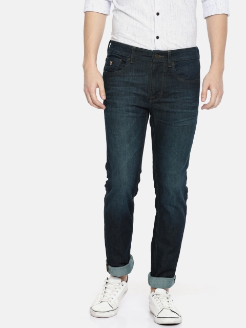 

U.S. Polo Assn. Denim Co. Men Blue Skinny Fit Mid-Rise Clean Look Stretchable Jeans