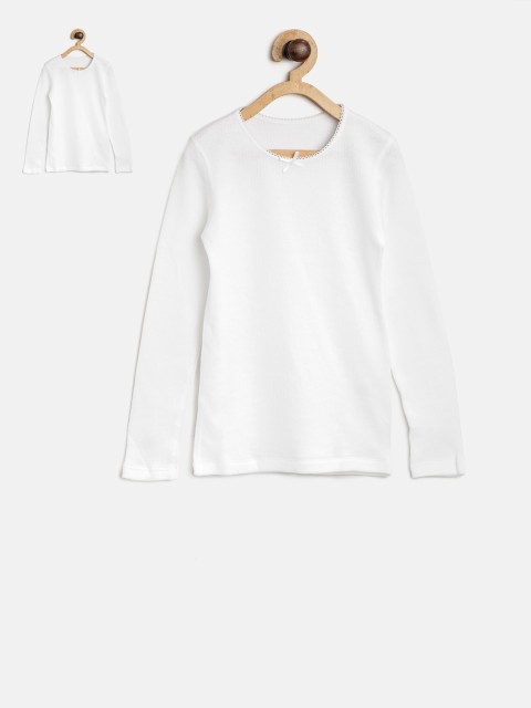 

Marks & Spencer Girls Pack of 2 White Thermal Tops T710360T
