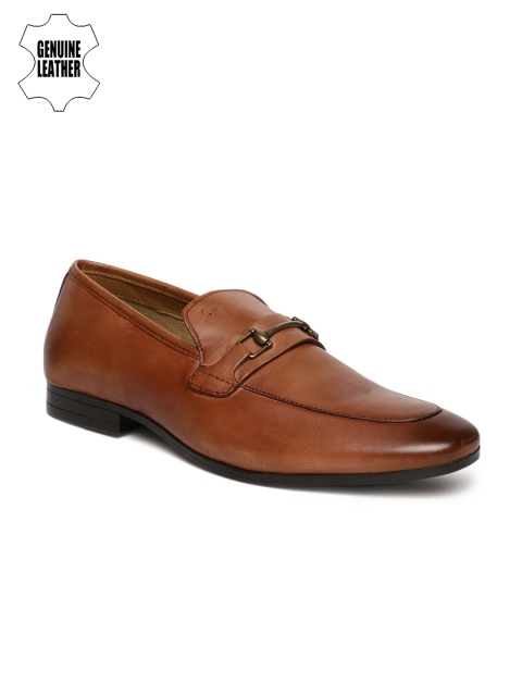 

Arrow Men Tan Brown Micah Genuine Leather Formal Slip-on Shoes