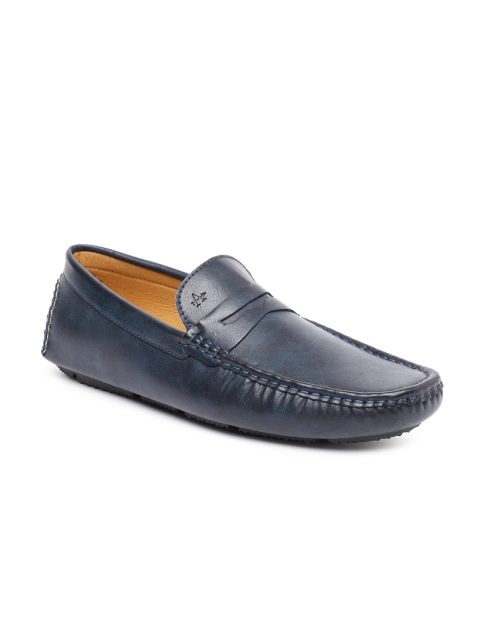 

Arrow Men Navy Blue Driving Shoes