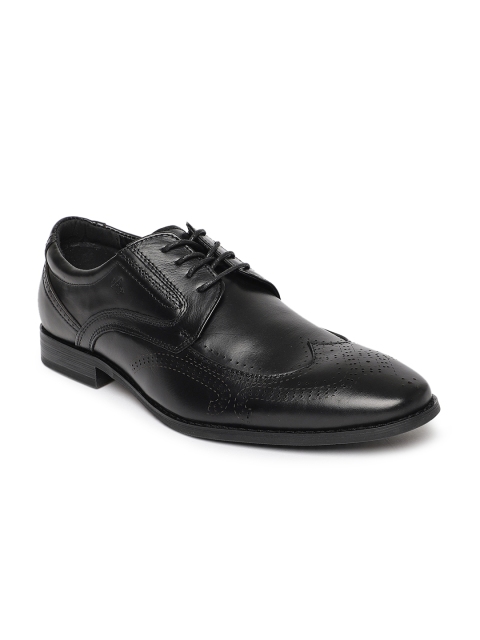 

Arrow Men Black Formal Leather Brogues