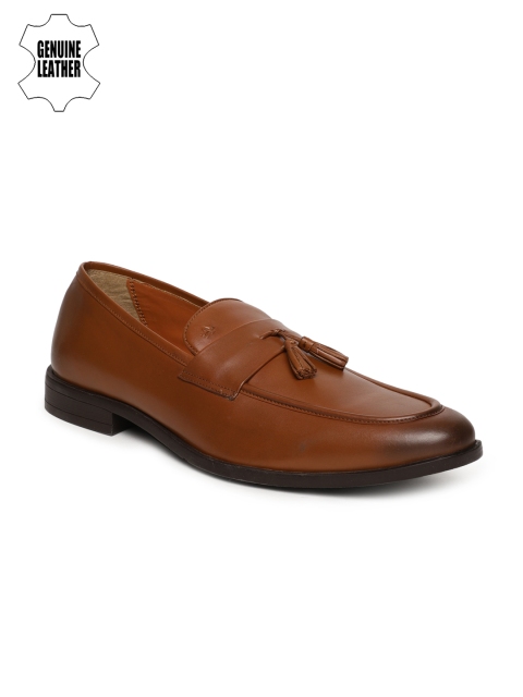 

Arrow Men Tan Brown Genuine Leather Formal Loafers