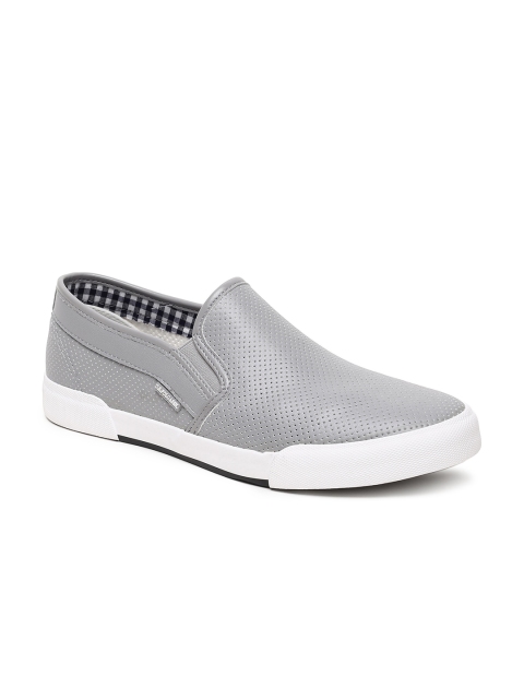 

U.S. Polo Assn. Men Grey Slip-On Sneakers