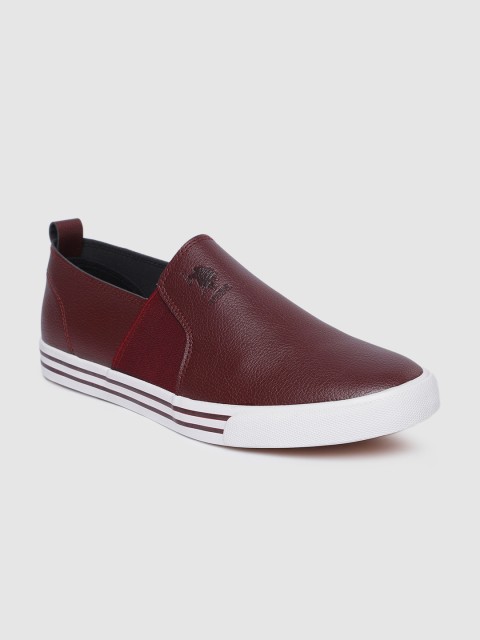

U.S. Polo Assn. Men Burgundy Slip-On Sneakers